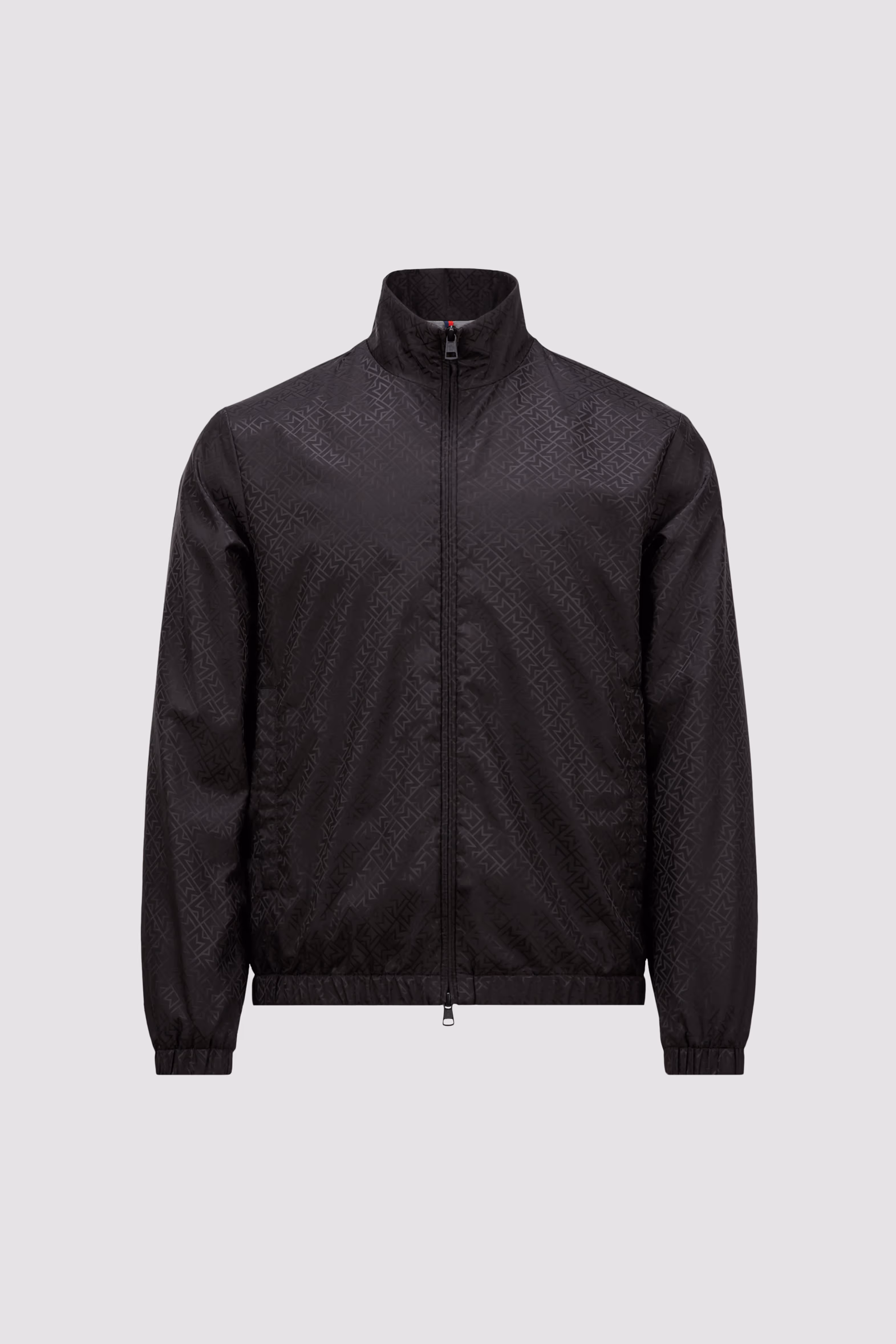 Vanoise Monogram Jacquard Windbreaker Men Black Moncler 2